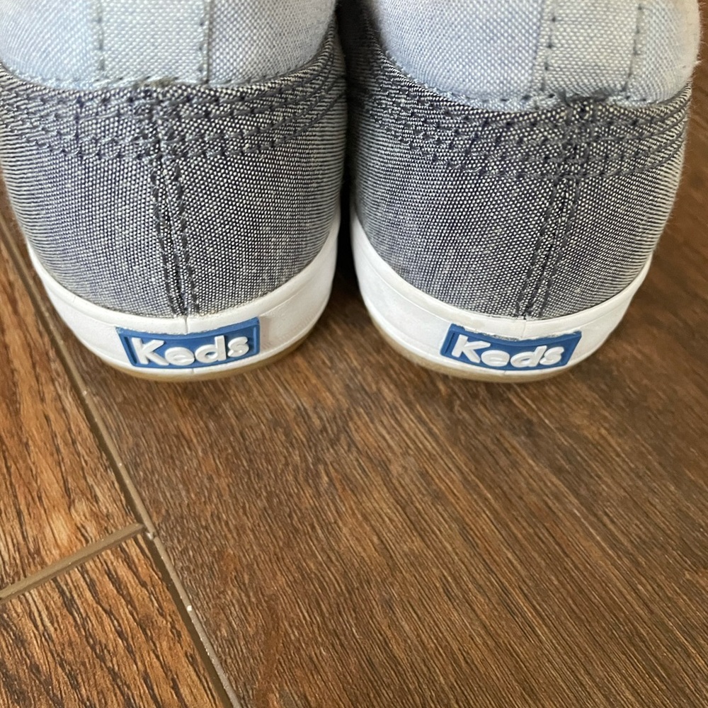 Keds women’s size 9 like new wore one time blue - Picture 4 of 6